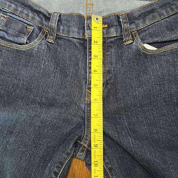 Old Navy Women’s Sweetheart Skinny Blue Jeans High Rise Denim Dark Wash Size 6 - Picture 7 of 8